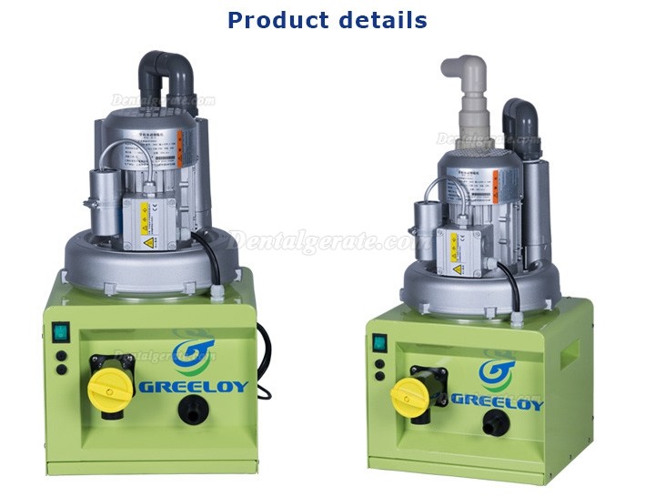 GREELOY&reg; GS-02 Tragbares Dental absaugger&auml;t f&uuml;r Zahnheilkunde Klinik & Chirurgie Raum 1100W 600 L/min